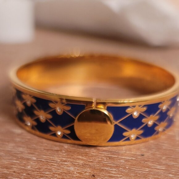 Halycon Days Accessories - HALYCON DAYS - Exquisite designer bracelet (with gift box)(Blue/Gold)